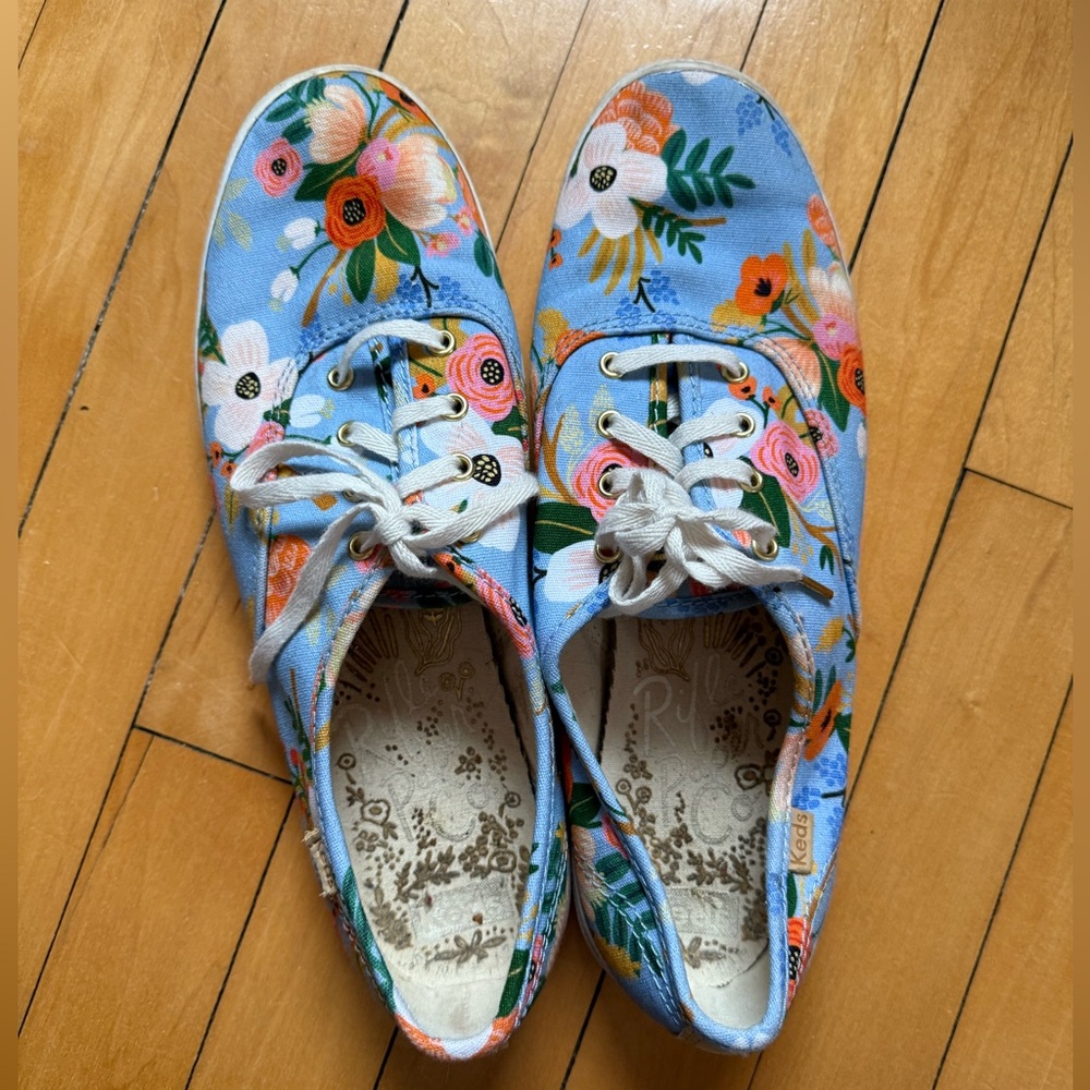 Rifle Paper Co X KEDS - Size 8